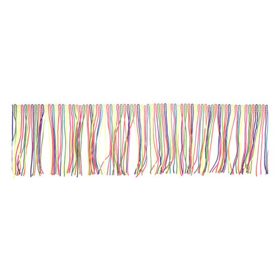 Neon 9cm Tassel Trim by the Metre image number 1