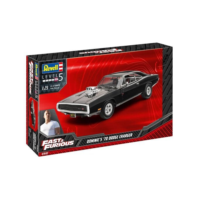 Revell Fast & Furious Dodge Charger Model Kit 1:25 image number 1