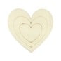 Decorate Your Own Heart Wooden Shapes 9 Pack  image number 4