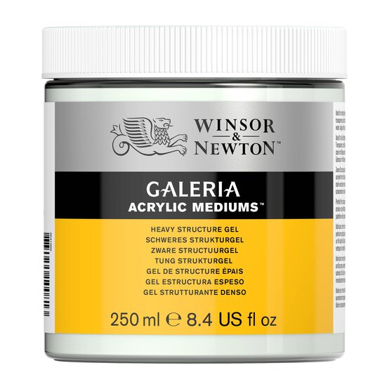 Winsor & Newton Galeria Acrylic Heavy Structure Gel 250ml image number 1
