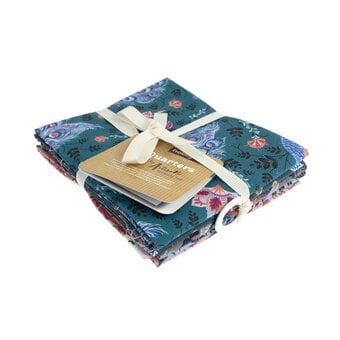 Artisan Paisley Peacocks Cotton Fat Quarters 5 Pack image number 8