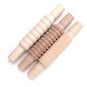 Wooden Textured Rolling Pins 3 Pack image number 1