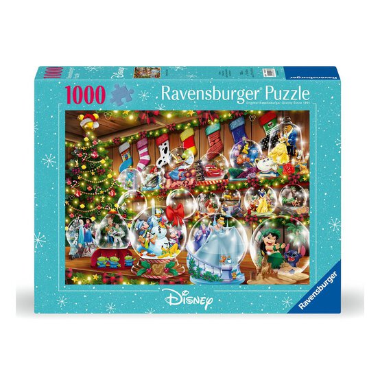 Ravensburger Disney Snow Globe Jigsaw Puzzle 1000 Pieces image number 1