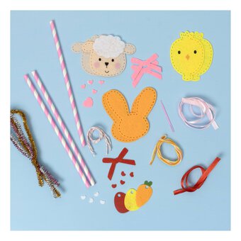 Make Your Own Easter Felt Wand Kit 3 Pack