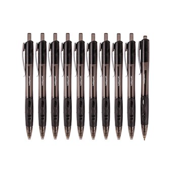 Black Ballpoint Pens 10 Pack