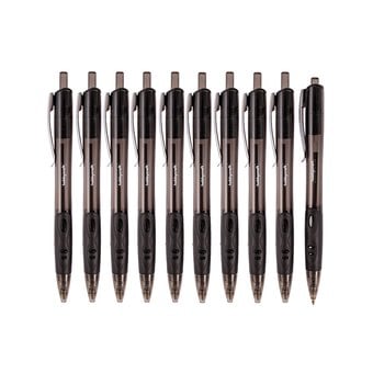 Black Ballpoint Pens 10 Pack