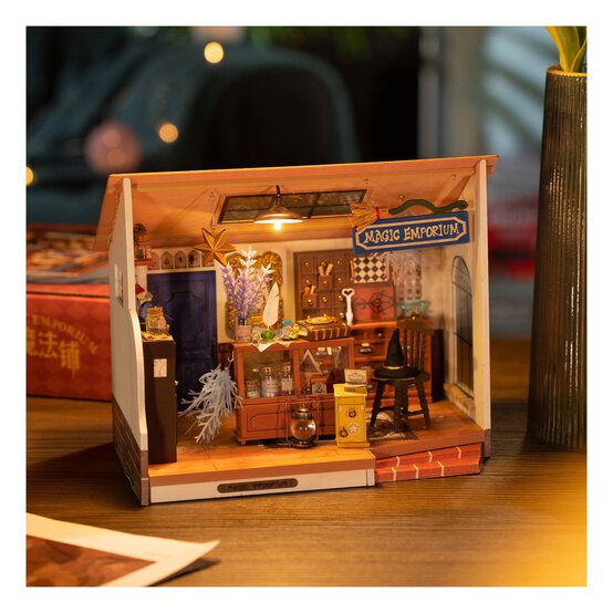 Rolife Kiki’s Magic Emporium Miniature House Kit image number 3