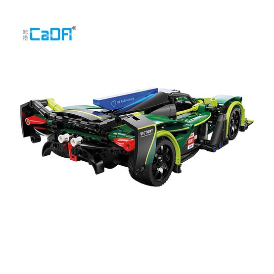 CaDA RC Emerald Deity Sports Car 388 Pieces  image number 3