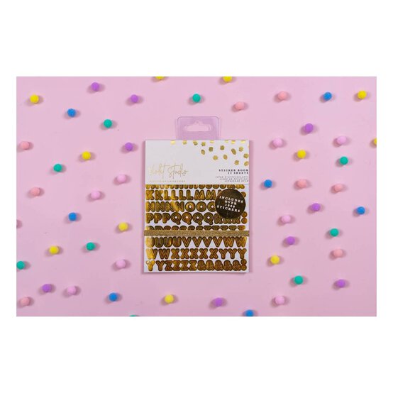 Violet Studio Alphabet and Number Sticker Book 1400 Pieces image number 2