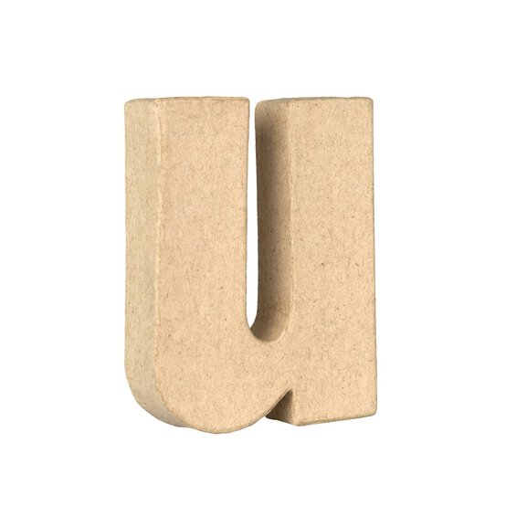 Lowercase Mini Mache Letter U image number 1
