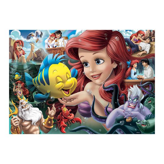 Ravensburger Disney The Little Mermaid Jigsaw Puzzle 1000 Pieces image number 2