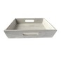 White Wash Wooden Tray 26cm x 26cm x 5cm image number 3
