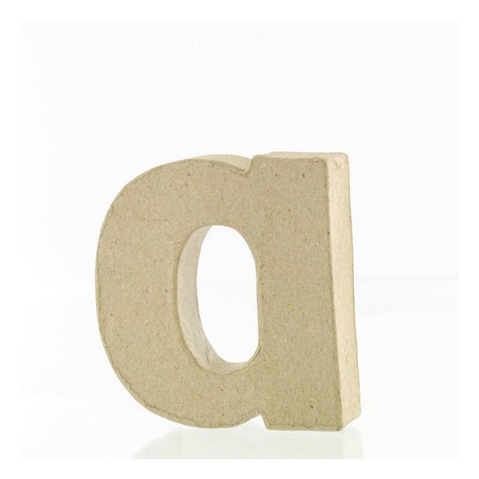 Lowercase Mini Mache Letter A image number 1