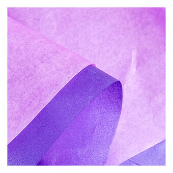 Dark Violet and Lavender Tissue Paper 50cm x 75cm 6 Pack