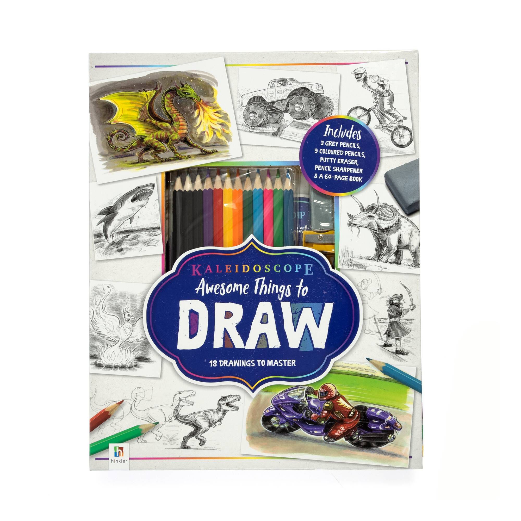 Kaleidoscope Awesome Things to Draw Kit Hobbycraft