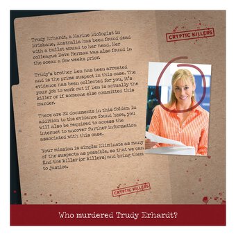 Cryptic Killers: Murder of a Marine Biologist 