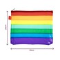 Large Rainbow PVC Pencil Case image number 4