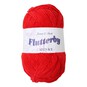 James C Brett Red Flutterby Chunky Yarn 100g image number 1