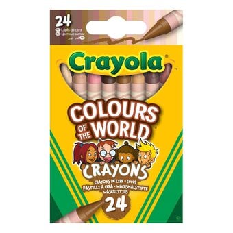 Crayola Colours of the World Crayons 24 Pack