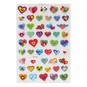 Colourful Heart Puffy Stickers image number 2
