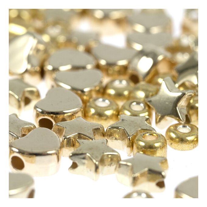 Gold Separator Beads 36g image number 5