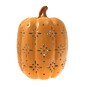 Light-Up Glazed Orange Pumpkin 27cm image number 4