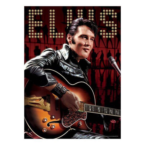 Eurographics Elvis Presley Comeback Jigsaw Puzzle 1000 Pieces image number 2