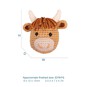 Trimits Beginner&rsquo;s Amigurumi Crochet Cow Kit image number 6