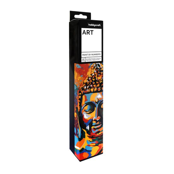 Buddha Paint by Numbers Canvas Roll image number 1