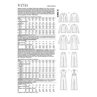 Vogue Women’s Separates Sewing Pattern V1741 (6-14)