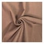 Dark Brown Cotton Homespun Fabric by the Metre image number 1