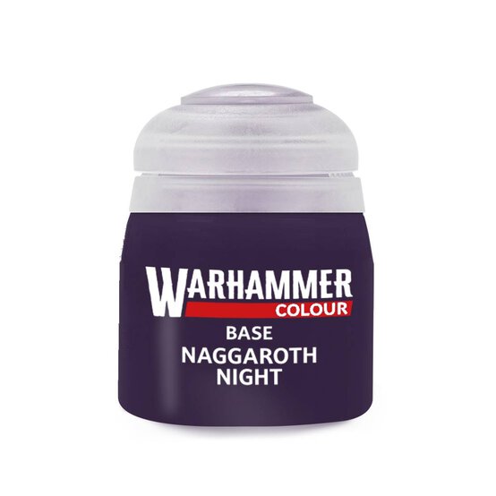 Warhammer Naggaroth Night Base Paint 12ml image number 1