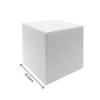 Polystyrene Cubes 15cm 4 Pack