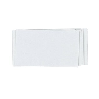 Clear Rectangle Keyrings 10 Pack image number 4