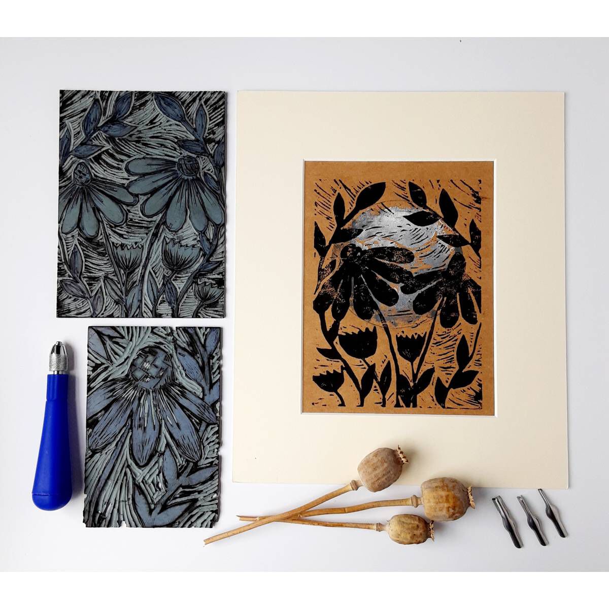 Lino Printing Set Hobbycraft