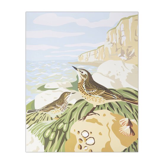 Natural History Museum Rock Pipets Paint by Numbers Wall Hanging Kit image number 3