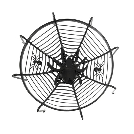 Black Spider Web Basket 30cm image number 4