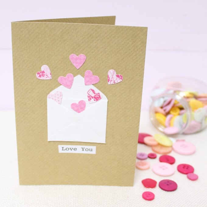 How to Make a Heart Confetti Card image number 1