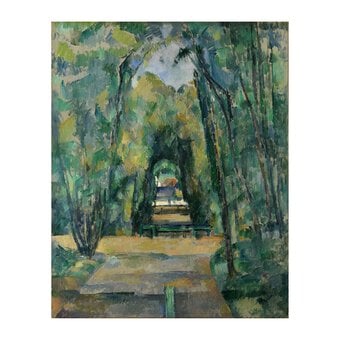 Cezanne Avenue at Chantilly Cotton Fabric Panel 90cm x 112cm