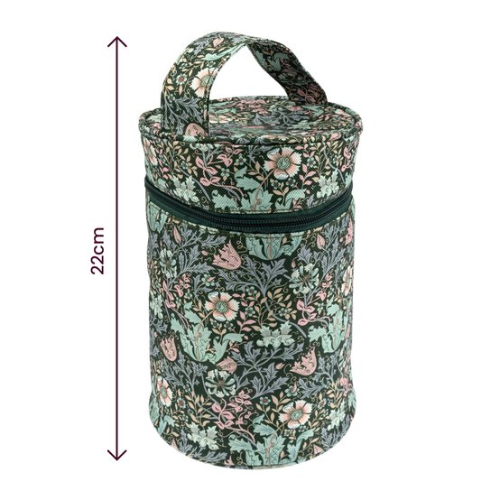 Floral Wood Block Yarn Holder image number 6