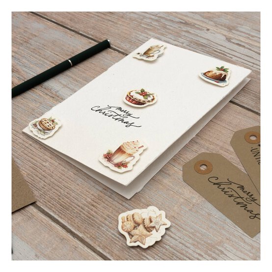 Christmas Food Card Toppers 6 Pack  image number 3