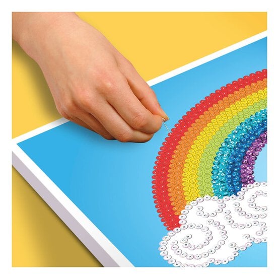 Kitfix Rainbow Sequin Art Red Kit image number 3