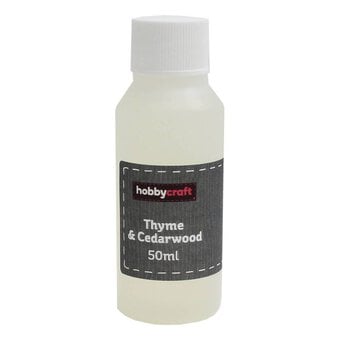 Thyme and Cedarwood Candle Fragrance Oil 50ml