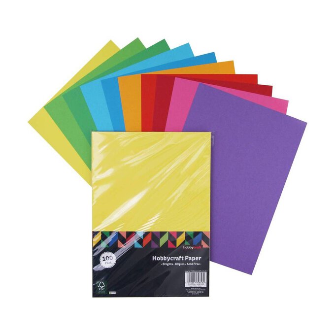 Bright Paper A4 100 Pack image number 1