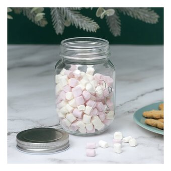 Gingerbread Glass Jar
