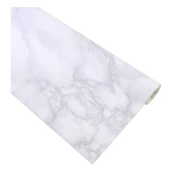 Fablon Grey and Blue Marble Classic Vinyl 45cm x 2m