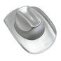Silver Metallic Cowboy Hat  image number 3