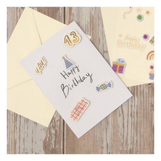 13th Birthday Milestone Stickers image number 2