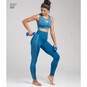 Simplicity Women&rsquo;s Leggings Sewing Pattern 8561 (1X-5X) image number 4
