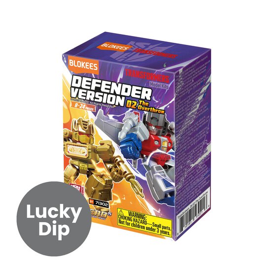 Assorted Blokees Transformers 02 The Overthrow Model Kit  image number 1